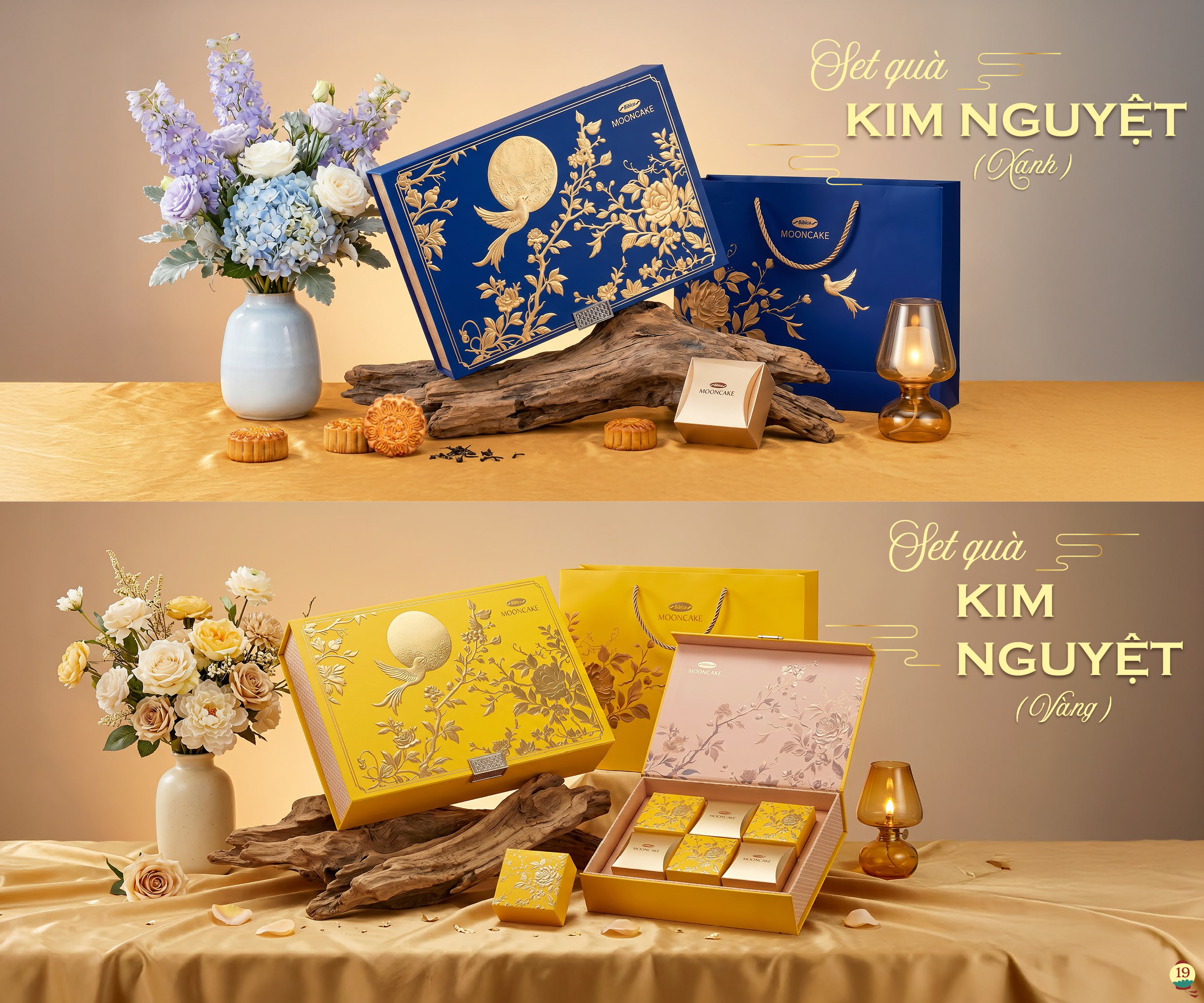 KIM NGUYỆT Xanh & Vàng